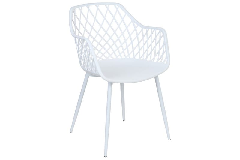 Set med 2 matstolar Nashua ll - Vit - Möbler - Vardagsrum - Stolar & sittmöbler - Karmstolar