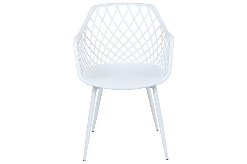 Set med 2 matstolar Nashua ll - Vit - Möbler - Vardagsrum - Stolar & sittmöbler - Karmstolar