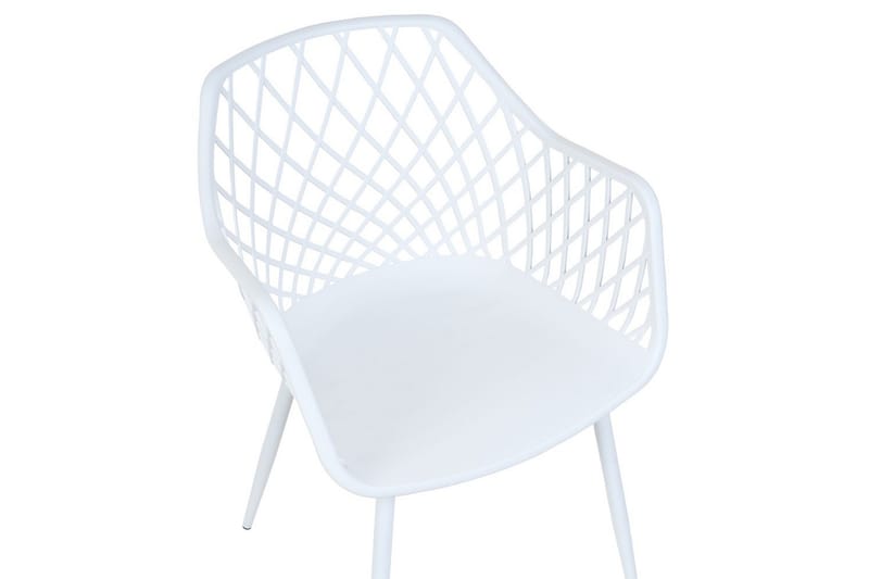 Set med 2 matstolar Nashua ll - Vit - Möbler - Vardagsrum - Stolar & sittmöbler - Karmstolar