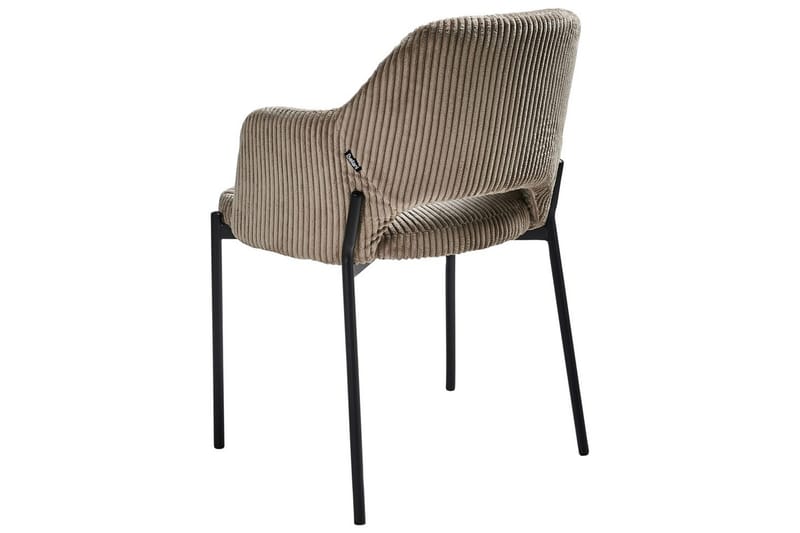 Set med 2 matstolar Raton - Beige, svart - Möbler - Vardagsrum - Stolar & sittmöbler - Karmstolar