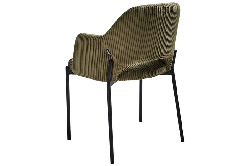 Set med 2 matstolar Raton - Grön, Svart - Möbler - Vardagsrum - Stolar & sittmöbler - Karmstolar