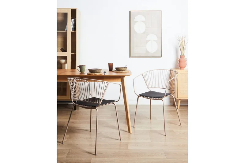 Set med 2 matstolar Rigby - Möbler - Vardagsrum - Stolar & sittmöbler - Karmstolar