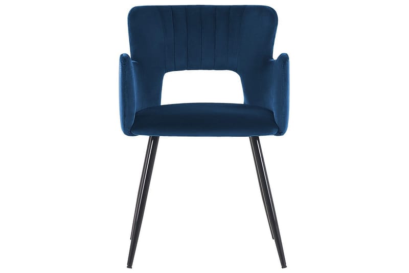 Set med 2 matstolar Sanilac - Blå - Möbler - Vardagsrum - Stolar & sittmöbler - Karmstolar