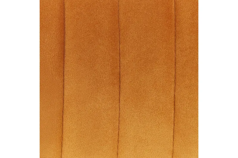 Set med 2 matstolar Sanilac - Orange, svart - Möbler - Vardagsrum - Stolar & sittmöbler - Karmstolar