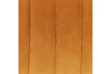 Set med 2 matstolar Sanilac - Orange, svart - Möbler - Vardagsrum - Stolar & sittmöbler - Karmstolar