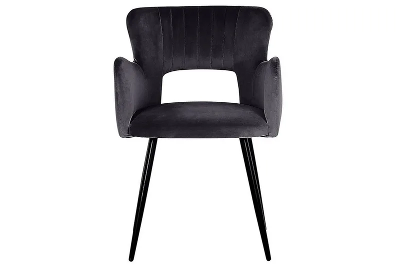 Set med 2 matstolar Sanilac - Svart - Möbler - Vardagsrum - Stolar & sittmöbler - Karmstolar