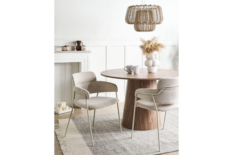 Set med 2 matstolar Paonia - Möbler - Vardagsrum - Stolar & sittmöbler - Karmstolar
