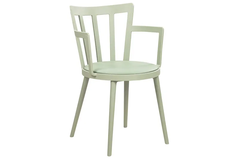 Set med 4 matstolar Morill - Grön - Möbler - Vardagsrum - Stolar & sittmöbler - Karmstolar