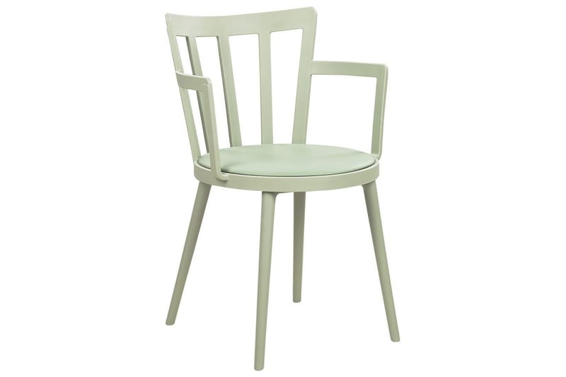 Set med 4 matstolar Morill - Grön - Möbler - Vardagsrum - Stolar & sittmöbler - Karmstolar