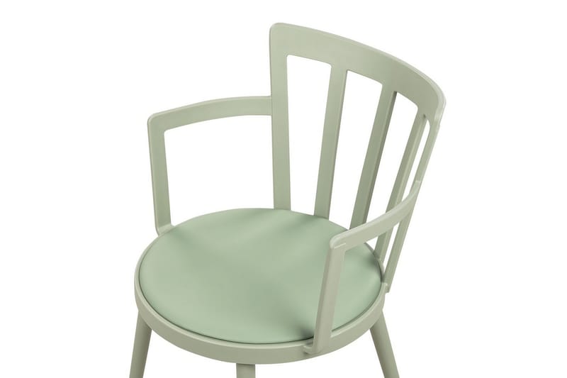 Set med 4 matstolar Morill - Grön - Möbler - Vardagsrum - Stolar & sittmöbler - Karmstolar