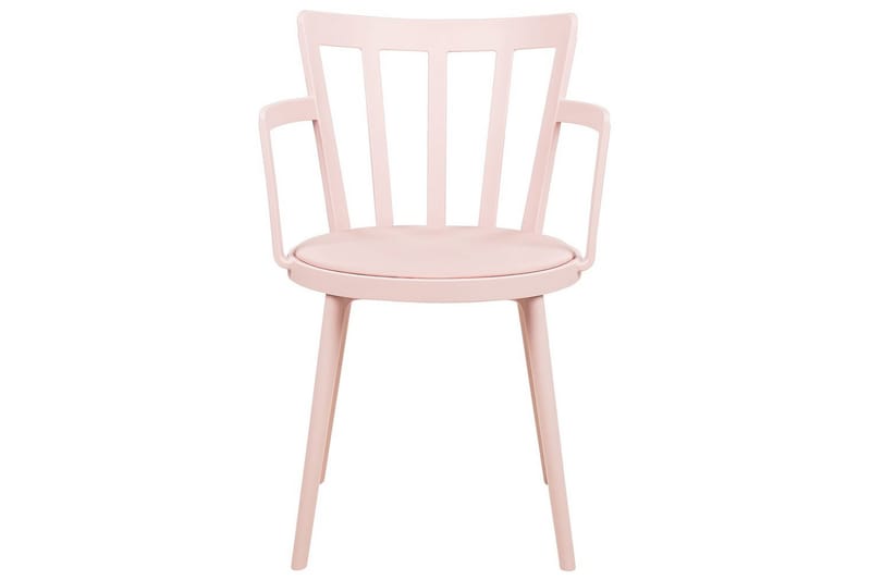 Set med 4 matstolar Morill - Rosa - Möbler - Vardagsrum - Stolar & sittmöbler - Karmstolar