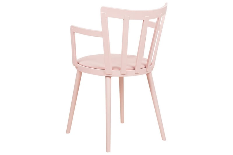 Set med 4 matstolar Morill - Rosa - Möbler - Vardagsrum - Stolar & sittmöbler - Karmstolar