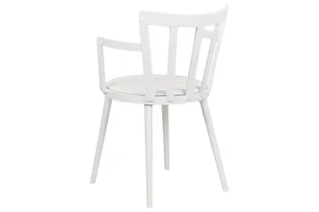 Set med 4 matstolar Morill - Vit - Möbler - Vardagsrum - Stolar & sittmöbler - Karmstolar