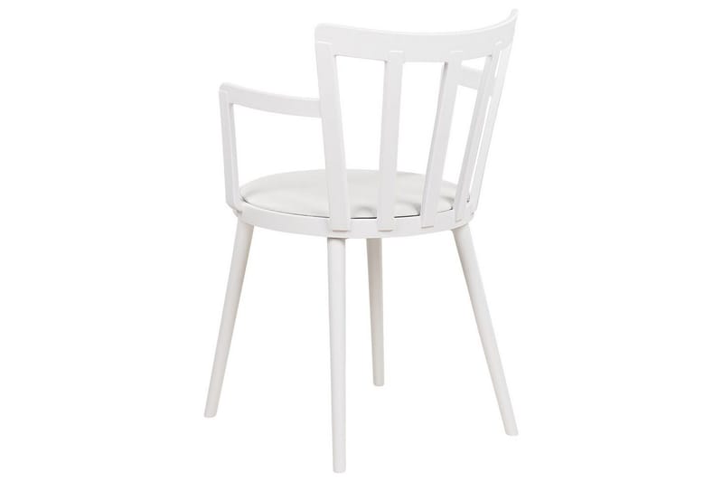 Set med 4 matstolar Morill - Vit - Möbler - Vardagsrum - Stolar & sittmöbler - Karmstolar