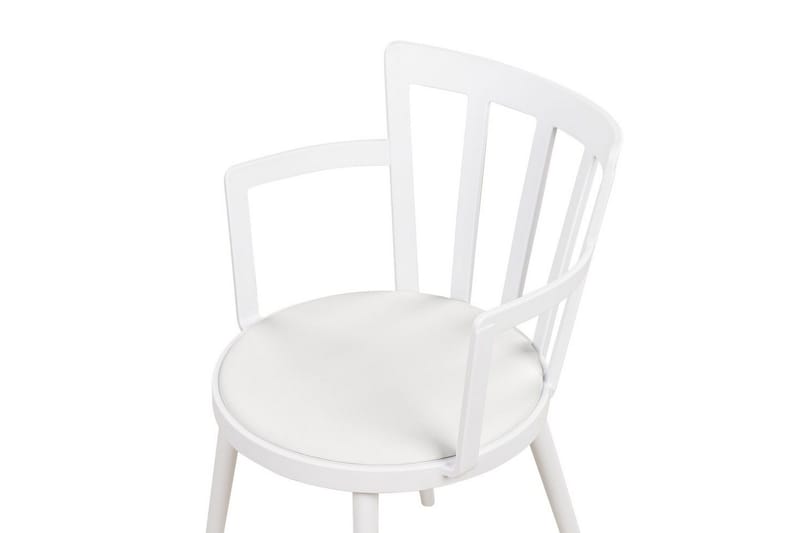 Set med 4 matstolar Morill - Vit - Möbler - Vardagsrum - Stolar & sittmöbler - Karmstolar