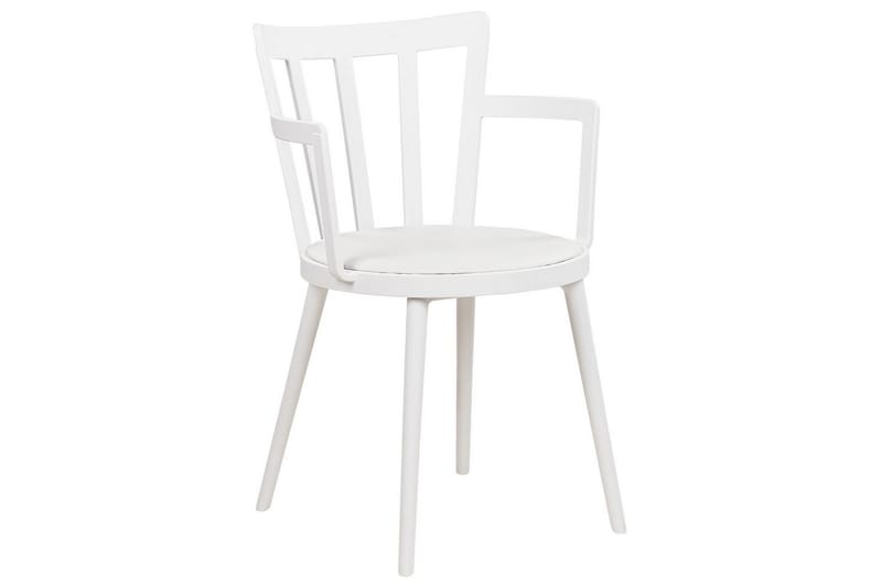 Set med 4 matstolar Morill - Vit - Möbler - Vardagsrum - Stolar & sittmöbler - Karmstolar