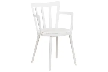 Set med 4 matstolar Morill - Vit - Möbler - Vardagsrum - Stolar & sittmöbler - Karmstolar