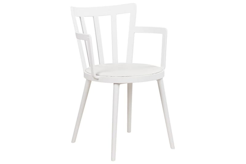 Set med 4 matstolar Morill - Vit - Möbler - Vardagsrum - Stolar & sittmöbler - Karmstolar