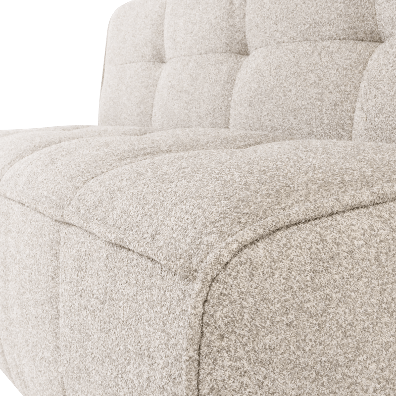 2-sits Soffa Cluster - Sand - Möbler - Vardagsrum - Stolar & sittmöbler - Sittbänk - Bänk med ryggstöd