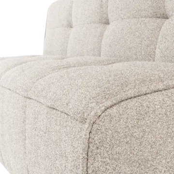 2-sits Soffa Cluster - Sand - Möbler - Vardagsrum - Stolar & sittmöbler - Sittbänk - Bänk med ryggstöd