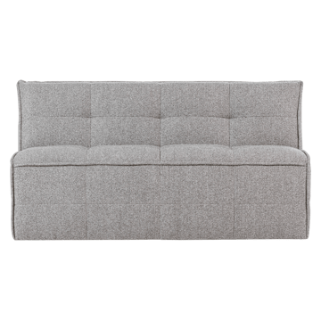 2-sits Soffa Cluster - Varmgrå - Möbler - Vardagsrum - Stolar & sittmöbler - Sittbänk - Bänk med ryggstöd