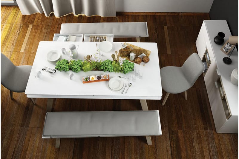 4You Bord Vit - VOX - Möbler - Vardagsrum - Stolar & sittmöbler - Sittbänk