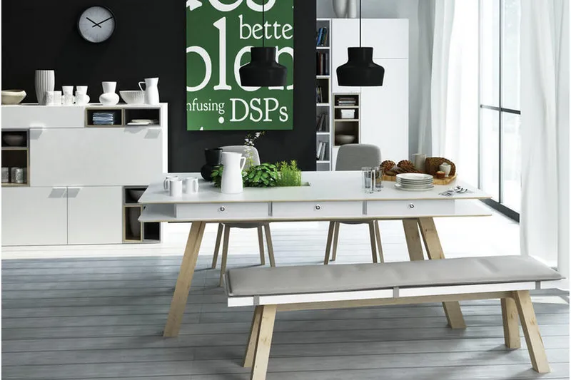 4You Bord Vit - VOX - Möbler - Vardagsrum - Stolar & sittmöbler - Sittbänk