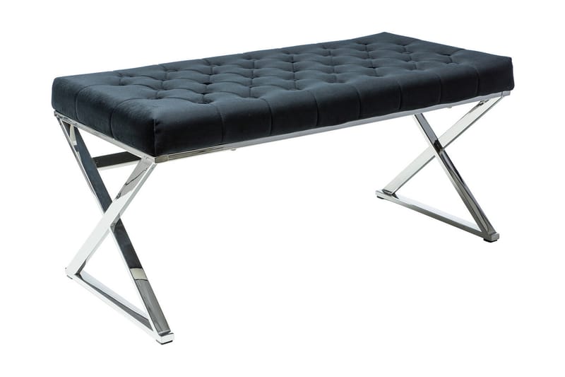AIGUAVIVA Sittbänk Svart/Silver - Möbler - Vardagsrum - Stolar & sittmöbler - Sittbänk