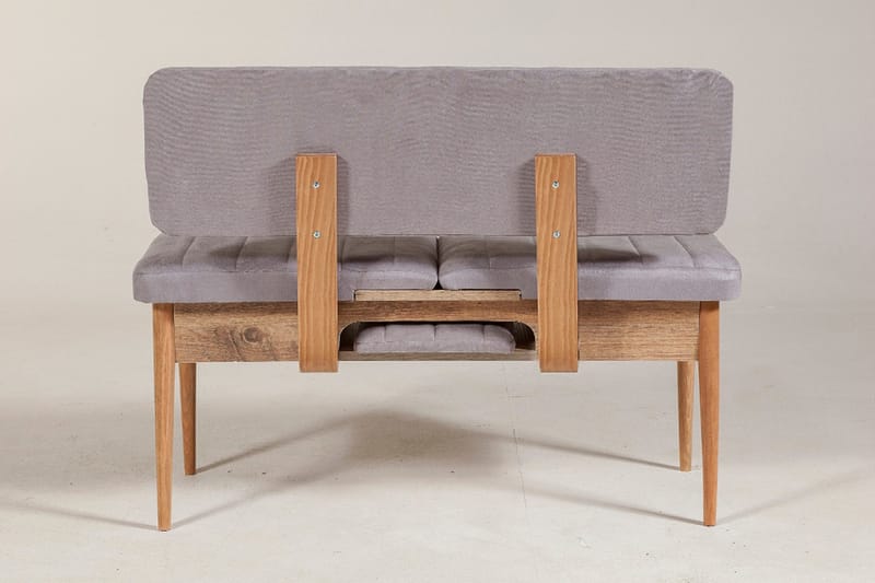 Shundrea Bänk 85 cm - Trä/natur - Möbler - Vardagsrum - Stolar & sittmöbler - Sittbänk - Bänk med ryggstöd