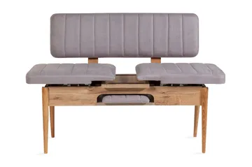 Shundrea Bänk 85 cm - Trä/natur - Möbler - Vardagsrum - Stolar & sittmöbler - Sittbänk - Bänk med ryggstöd