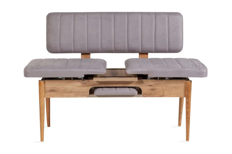 Shundrea Bänk 85 cm - Trä/natur - Möbler - Vardagsrum - Stolar & sittmöbler - Sittbänk - Bänk med ryggstöd