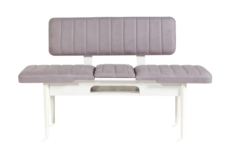 Shundrea Bänk 85 cm, Vit