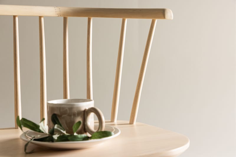 Sittbänk med ryggstöd Venture Home Bobby Sittbänk 120 cm Whitewash Whitewash - Möbler - Vardagsrum - Stolar & sittmöbler - Sittbänk - Bänk med ryggstöd