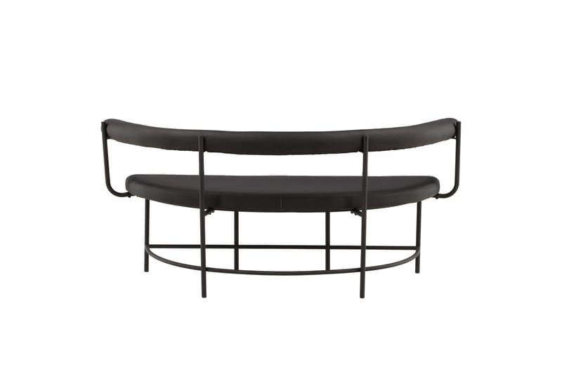 Stallhagen x Josefin Lustig Sittbänk 165 cm - Svart - Möbler - Vardagsrum - Stolar & sittmöbler - Sittbänk - Bänk med ryggstöd