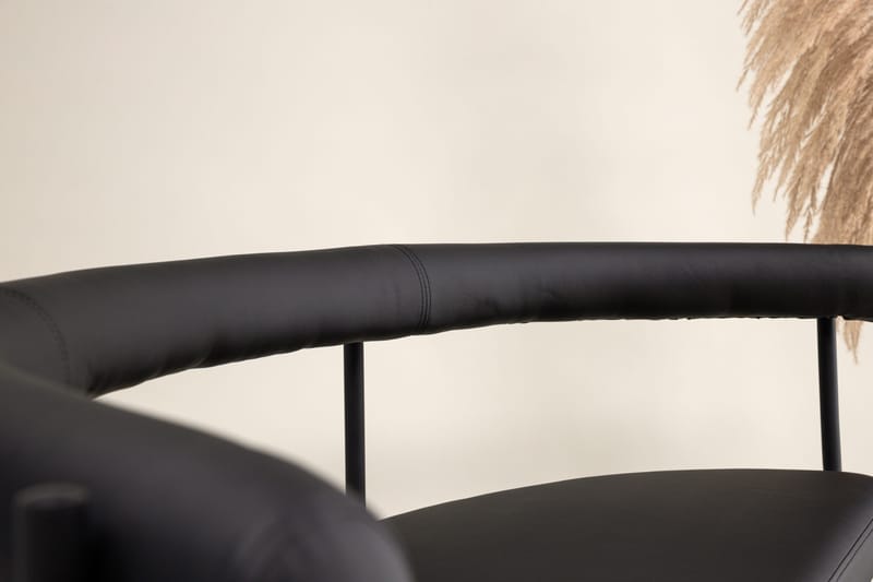 Stallhagen x Josefin Lustig Sittbänk 165 cm - Svart - Möbler - Vardagsrum - Stolar & sittmöbler - Sittbänk - Bänk med ryggstöd