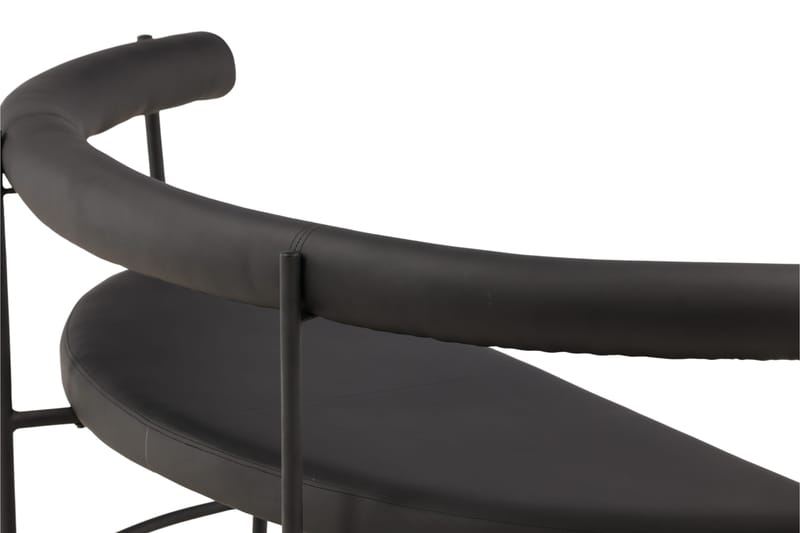 Stallhagen x Josefin Lustig Sittbänk 165 cm - Svart - Möbler - Vardagsrum - Stolar & sittmöbler - Sittbänk - Bänk med ryggstöd