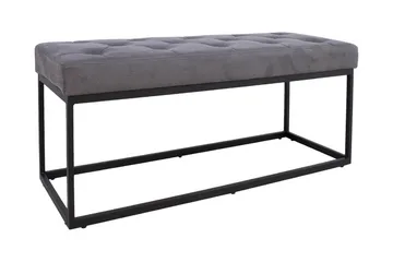 Brigite Bänk 100x35x47 cm Grå - Möbler - Vardagsrum - Stolar & sittmöbler - Sittbänk