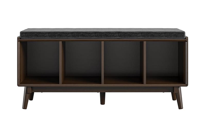 BRITTANY Sittbänk 118 cm Brun - Novogratz - Möbler - Vardagsrum - Stolar & sittmöbler - Sittbänk