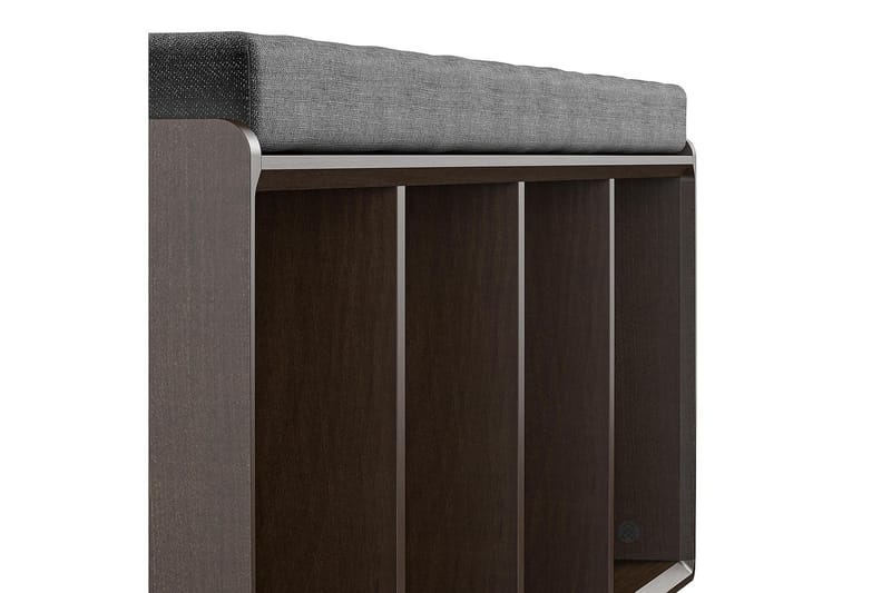 BRITTANY Sittbänk 118 cm Brun - Novogratz - Möbler - Vardagsrum - Stolar & sittmöbler - Sittbänk