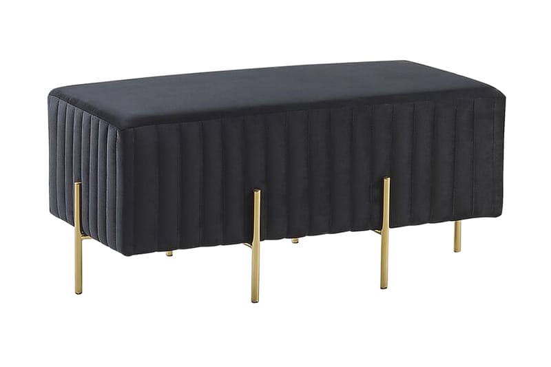 CAPRIGLIO Bänk Svart - Möbler - Vardagsrum - Stolar & sittmöbler - Sittbänk