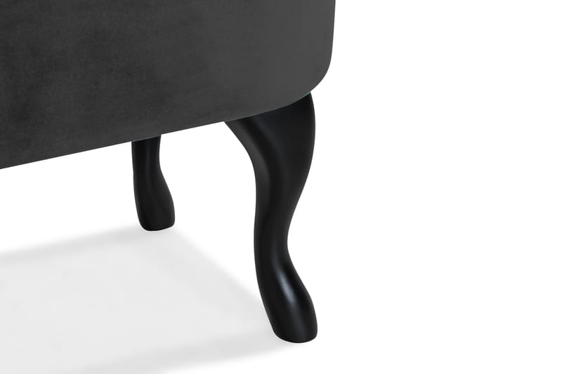 DANA Sammetsbänk Svart - Möbler - Vardagsrum - Stolar & sittmöbler - Sittbänk