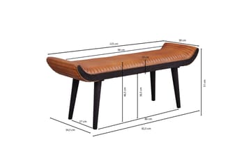 Eikleberry Sittbänk - Brun - Möbler - Vardagsrum - Stolar & sittmöbler - Sittbänk