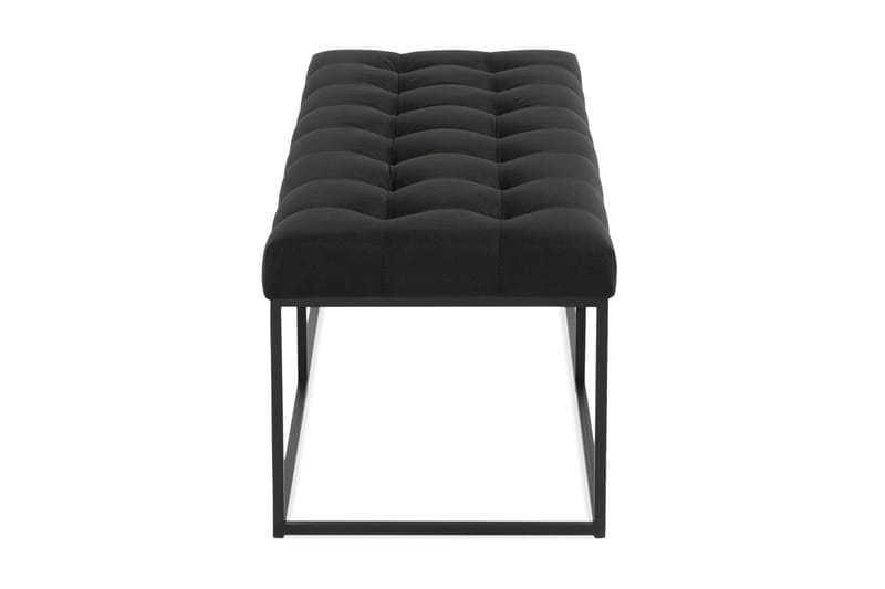 Ella Sittbänk 120 cm Rutig - Svart - Möbler - Vardagsrum - Stolar & sittmöbler - Sittbänk