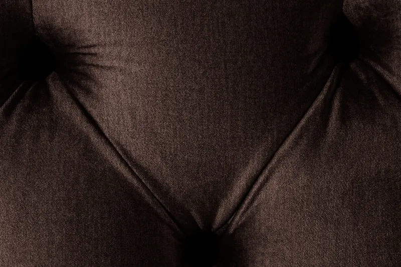 Ella Sittbänk 120cm Djuphäftad - Brun/Sammet - Möbler - Vardagsrum - Stolar & sittmöbler - Sittbänk