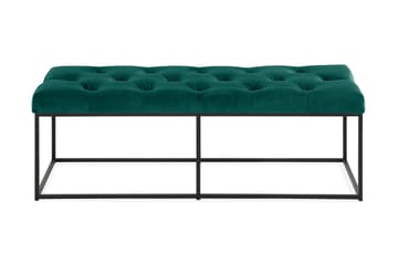 Ella Sittbänk 120cm Djuphäftad - Grön/Sammet - Möbler - Vardagsrum - Stolar & sittmöbler - Sittbänk