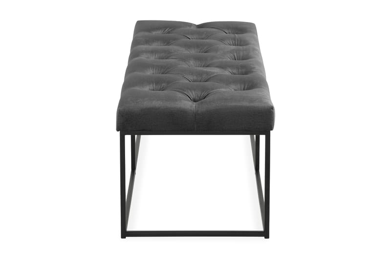 Ella Sittbänk 120cm Djuphäftad - Mörkgrå - Möbler - Vardagsrum - Stolar & sittmöbler - Sittbänk