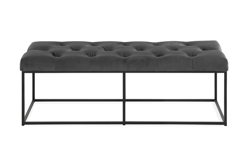 Ella Sittbänk 120cm Djuphäftad - Mörkgrå - Möbler - Vardagsrum - Stolar & sittmöbler - Sittbänk