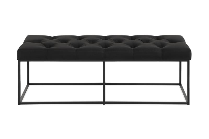 Ella Sittbänk 120cm Djuphäftad - Svart - Möbler - Vardagsrum - Stolar & sittmöbler - Sittbänk