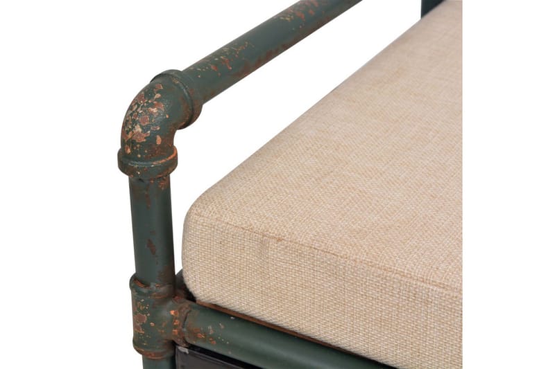 Förvaringsbänk med dyna 107,5x34,5x59 cm - Flerfärgad - Möbler - Vardagsrum - Stolar & sittmöbler - Sittbänk