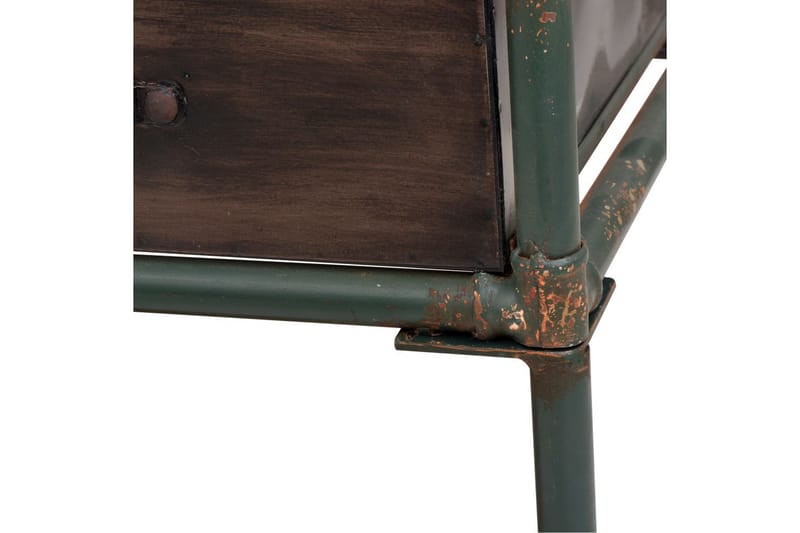 Förvaringsbänk med dyna 107,5x34,5x59 cm - Flerfärgad - Möbler - Vardagsrum - Stolar & sittmöbler - Sittbänk